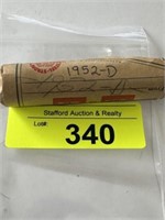 50 1952D Lincoln Wheat Pennies
