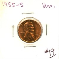 1955-S Lincoln Cent - Uncirculated