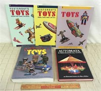 TOY COLLECTING BOOKS (5)- SOME HARDCOVER