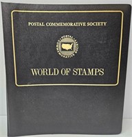 World of Stamps Album w 41 Specialty Sheets