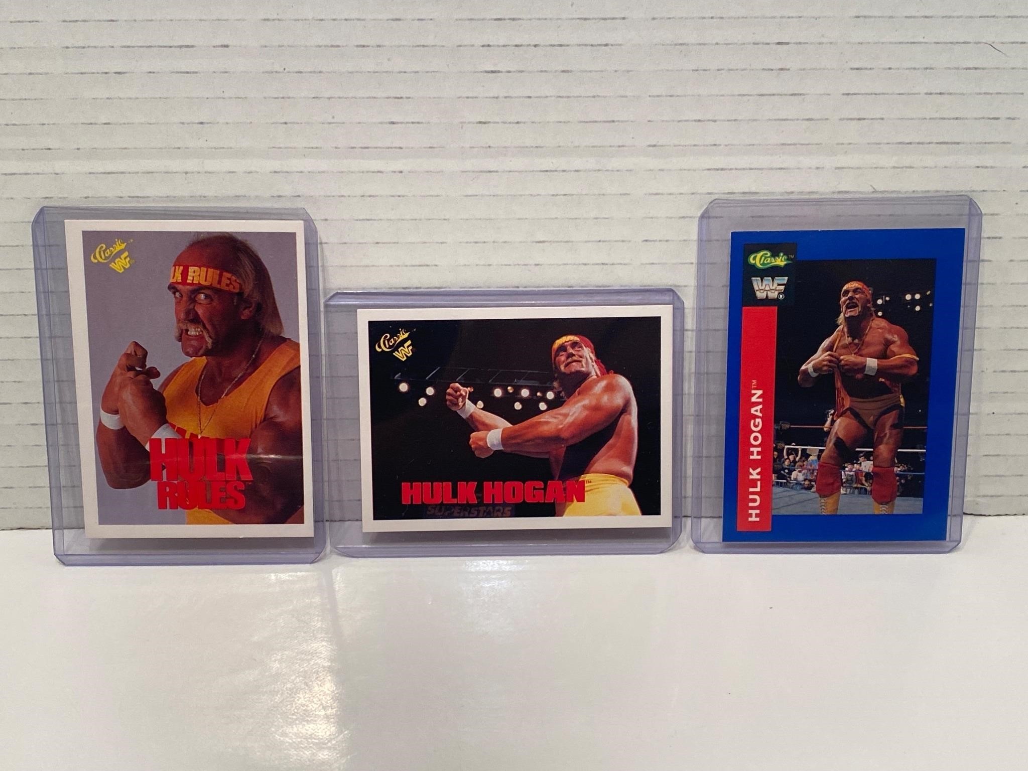 Hulk Hogan Classic WWF Card Lot