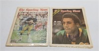 2 Vintage Autographed 1974 & 1979 Sport