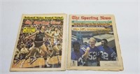 2 Vintage 1975 & 1984  Autographed Sport