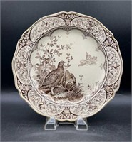 Wedgwood Pheasant Transfer Ware Plate