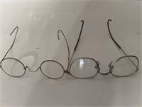 2 Pr Vintage eye glasses