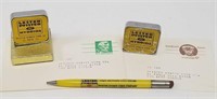 5 Vintage Lester Pfister Seed Advertising Items