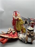 Cultural, Jester, & Fashion Dolls, as pictured