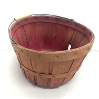 Bushel basket apple handle