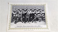 1934 CCM Hockey Boston Bruins Team Picture