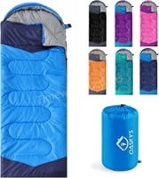 PINK Camping Sleeping Bag - 3 Season Warm & Cool