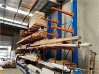 Ready Rack Single Sided 5 Tiered Cantilevered Rack