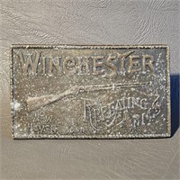 Winchester Belt Buckle -Oxidized -vintage
