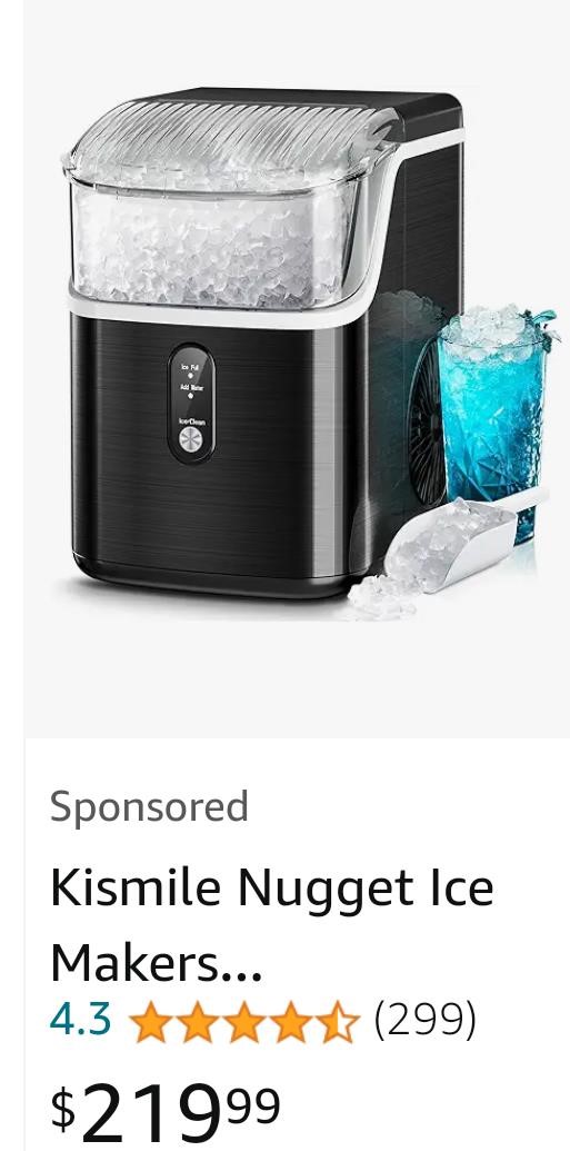 Kismile Ice MakersPortable Ice Maker Machine