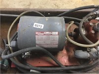 Dayton motor, powered washer
