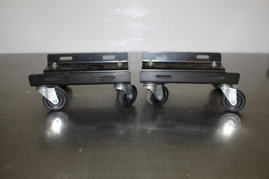 Two rolling carts, 10.25 X 8"