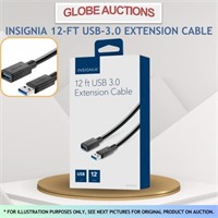INSIGNIA 12-FT USB-3.0 EXTENSION CABLE