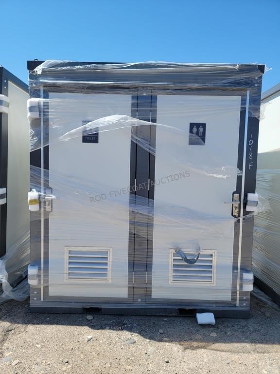 Mobile Double Toilet