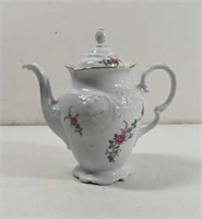 Vintage Royal Kent Poland Bavarian Rose Tea Pot