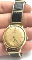 14k gold vintage classic Omega automatic watch