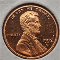 1992-S Lincoln Cent