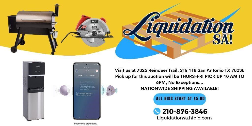 LiquidationSA! Thursday Auction #2