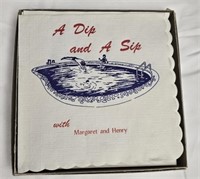 A Dip and A Sip with Margaret & Henry Napkins