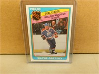 1984-85 OPC Wayne Gretzky #381 NHL Goal Ldrs Card