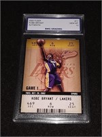 Kobe Bryant 2002 Fleer GEM MT 10 Authentix