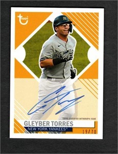 2021 Topps Brooklyn Collection Gleyber Torres New