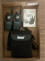 Binoculars and walkie-talkies