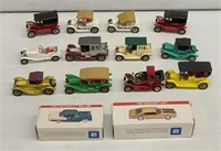 Group of Lesney & Matchbox Vintage Cars 1/43