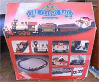 1989 Classic Rail Train set w/ sound, light &
