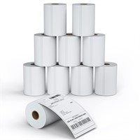 MFLABEL 10 Rolls 4x6 Direct Thermal Blank Shipping