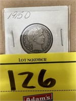 1915-D BARBER QUARTER