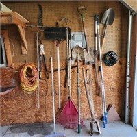 Contents of Wall, Gardening/Yard Tools