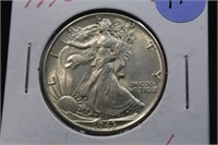1943 Uncirculated Walking Liberty Silver Half