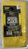 REVERSIBLE Oversize/Wideload Sign