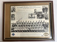 1951 world Champions Los Angeles Rams.