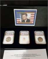 3 pc. JFK 2014 set of 3 Design of 1964