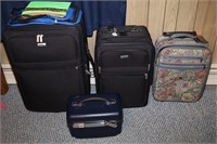 FORECAST 3 PC MATCHING LUGGAGE SET & SMALL CARRY