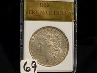 1886 Morgan Dollar - Very Nice