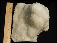 Quartz Crystal - 5.5" wide x 5" deep x 4.5" tall