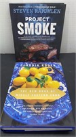 Smoke & cook book lot