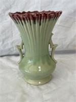 Vintage McCoy Ripple Ware Vase