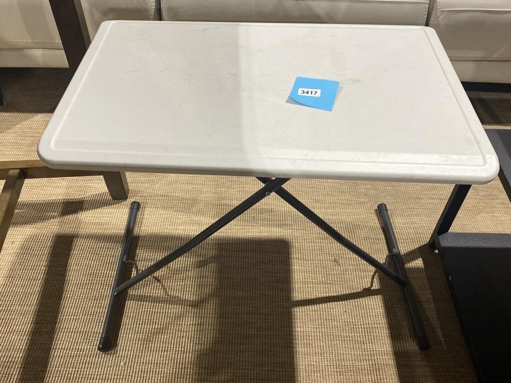 FOLDABLE SMALL TABLE RETAIL $100
