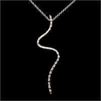 14K Gold 0.21ctw Diamond Pendant