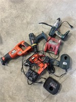 Black and Decker, Ryobi tools, chargers