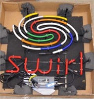 Light Up Neon "Swirl" Sign