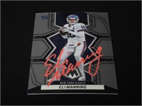 Eli Manning Signed Trading Card RCA COA