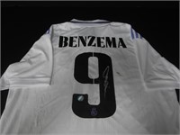 Karim Benzema Signed Jersey SSC COA